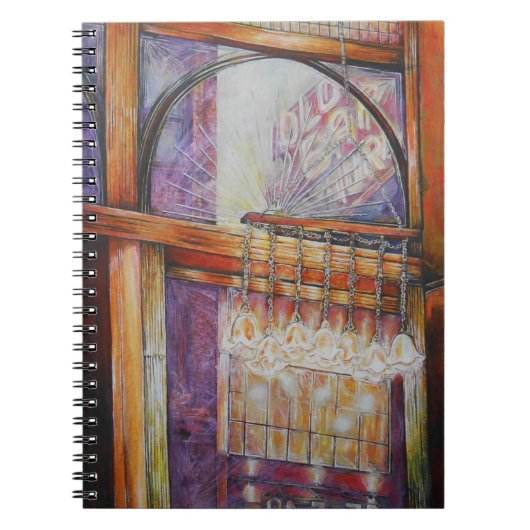 We vliegen allemaal rond hetzelfde licht. notitieboek (Voorkant)