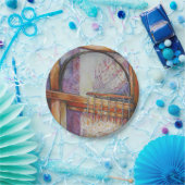 We vliegen allemaal rond hetzelfde licht. papieren bordje (Feest)