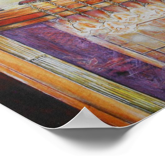 We vliegen allemaal rond hetzelfde licht. poster (Hoek)