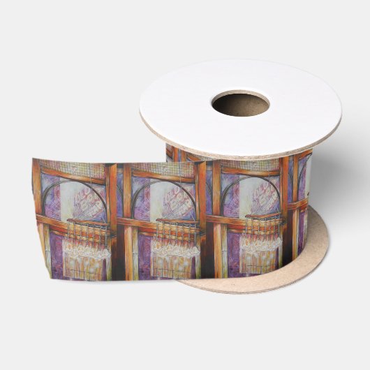 We vliegen allemaal rond hetzelfde licht. satijnen lint (Spoel)