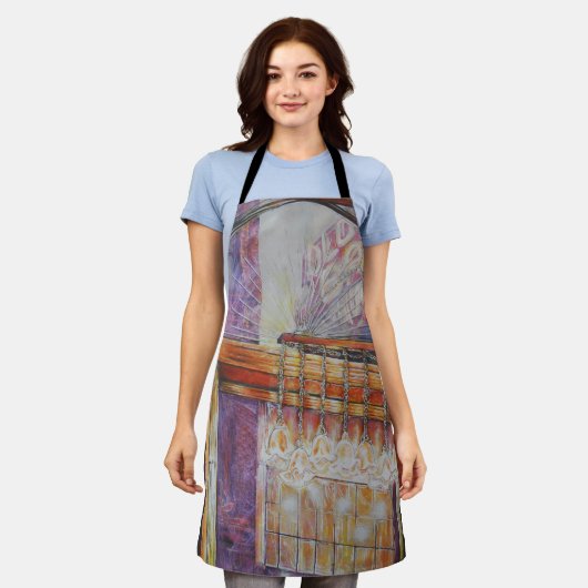 We vliegen allemaal rond hetzelfde licht. schort (Gedragen)