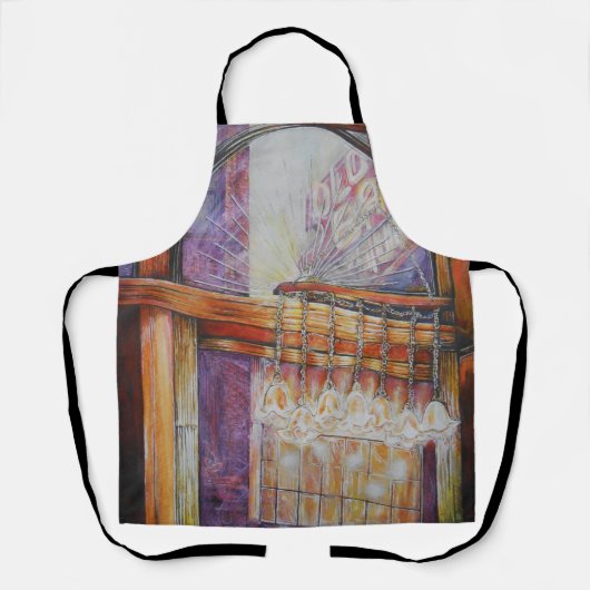 We vliegen allemaal rond hetzelfde licht. schort (Voorkant)