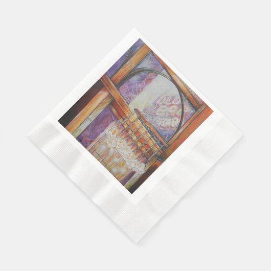 We vliegen allemaal rond hetzelfde licht. servet (Hoek)