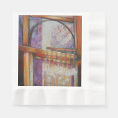 We vliegen allemaal rond hetzelfde licht. servet (Voorkant)