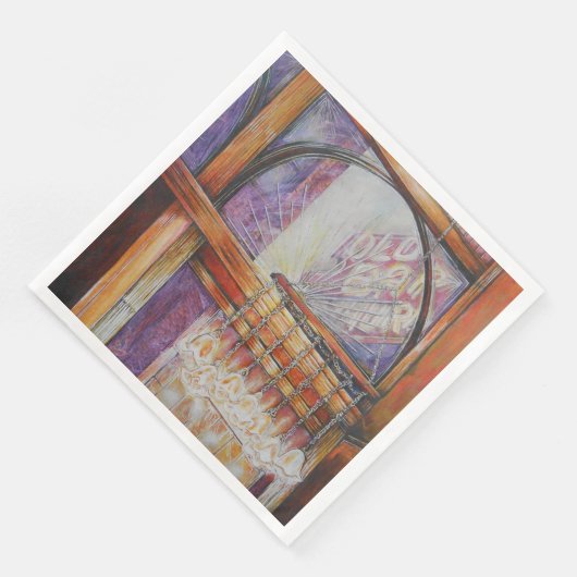 We vliegen allemaal rond hetzelfde licht. servet (Hoek)