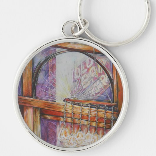 We vliegen allemaal rond hetzelfde licht. sleutelhanger (Voorkant)