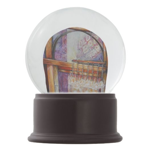 We vliegen allemaal rond hetzelfde licht. sneeuwbol (Voorkant)