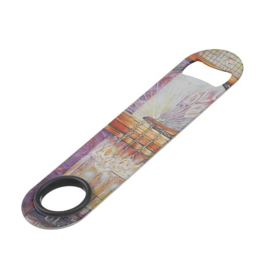 We vliegen allemaal rond hetzelfde licht. speed flessenopener (Voorkant Gekanteld)