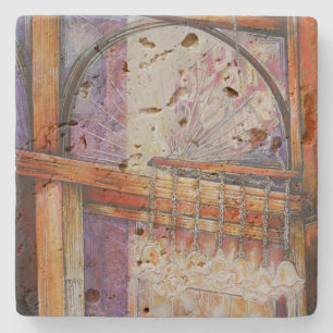 We vliegen allemaal rond hetzelfde licht. stenen onderzetter