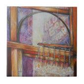 We vliegen allemaal rond hetzelfde licht. tegeltje (Voorkant)