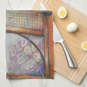 We vliegen allemaal rond hetzelfde licht. theedoek (Quarter Fold)