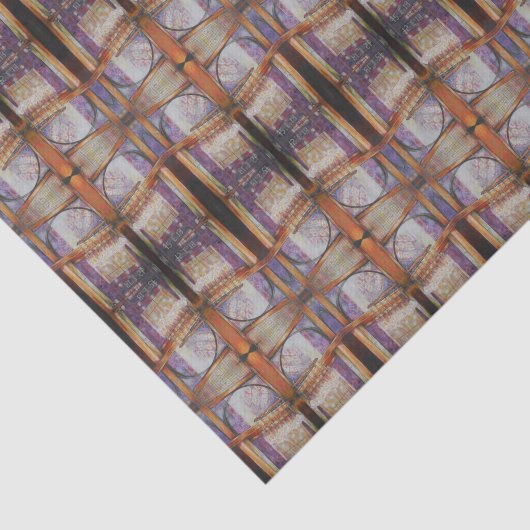 We vliegen allemaal rond hetzelfde licht. tissuepapier (Detail)