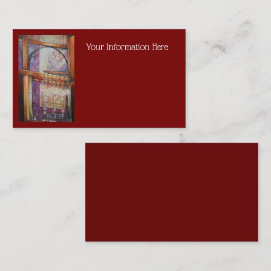 We vliegen allemaal rond hetzelfde licht. visitekaartje (Voorkant / Achterkant)