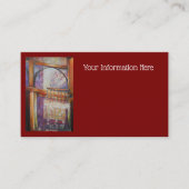 We vliegen allemaal rond hetzelfde licht. visitekaartje (Voorkant)