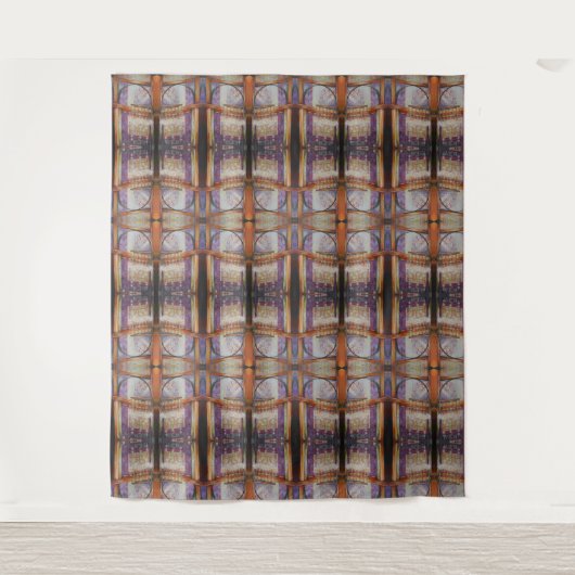 We vliegen allemaal rond hetzelfde licht. wandkleed (Voorkant)