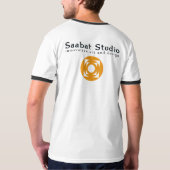 We vliegen met helikopters t-shirt (Achterkant)