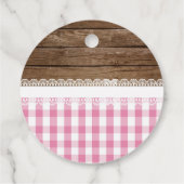 We voegen S'more Love toe aan onze familie - Pink Bedankjes Labels (Achterkant)