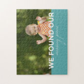 We vonden ons ontbrekende stuk - adoptiepuzzel legpuzzel (Verticaal)