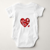 We vonden ons ontbrekende stuk - puzzelhart romper (Achterkant)