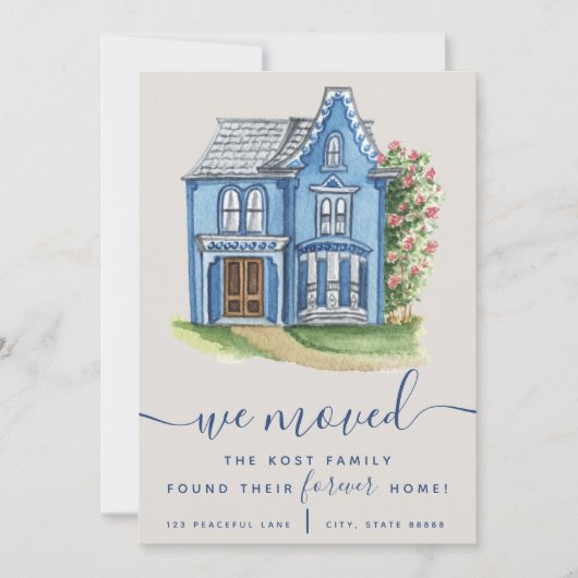 We vonden onze voormalige Kaarten voor thuisbekend (Voorkant)