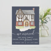 We vonden onze voormalige Kaarten voor thuisbekend (Staand voorkant)