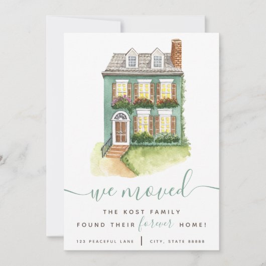 We vonden onze voormalige Kaarten voor thuisbekend (Voorkant)