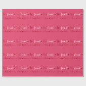 We vonden True Love Paradise Pink Wrapping Paper Cadeaupapier (Vlak)