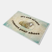 We vragen Ewe Deurmat (Schuin)