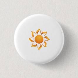 We vullen de dagen met zonneschijn ronde button 3,2 cm