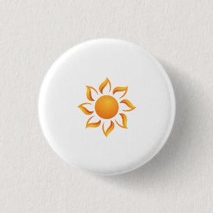 We vullen de dagen met zonneschijn ronde button 3,2 cm