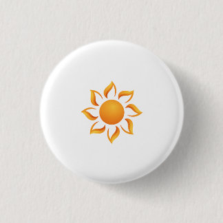We vullen de dagen met zonneschijn ronde button 3,2 cm