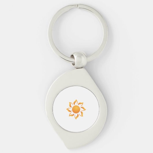 We vullen de dagen met zonneschijn sleutelhanger (Voorkant)