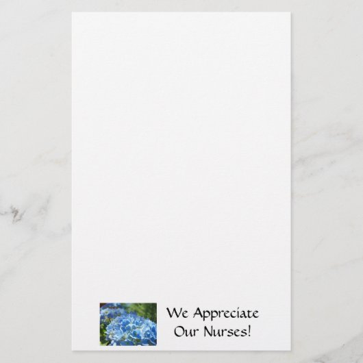 We waarderen onze verpleegsters! Briefpapier Horte (Voorkant)