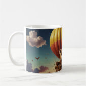 We wachten bijna af! baby shower bruin beer koffiemok (Links)