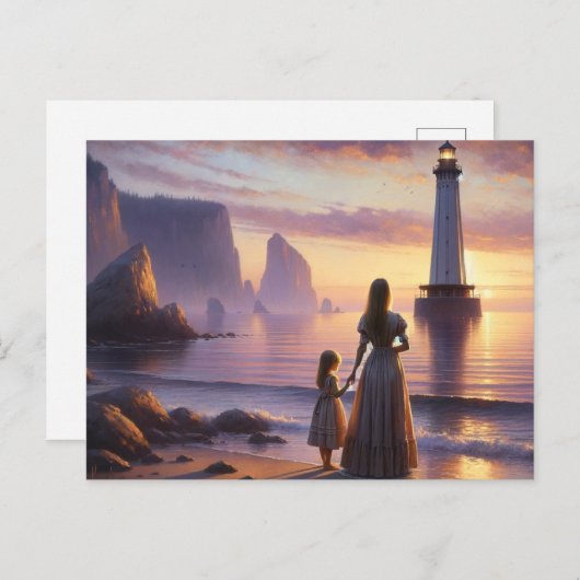 We wachten briefkaart (Voorkant / Achterkant)