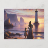 We wachten briefkaart (Voorkant)