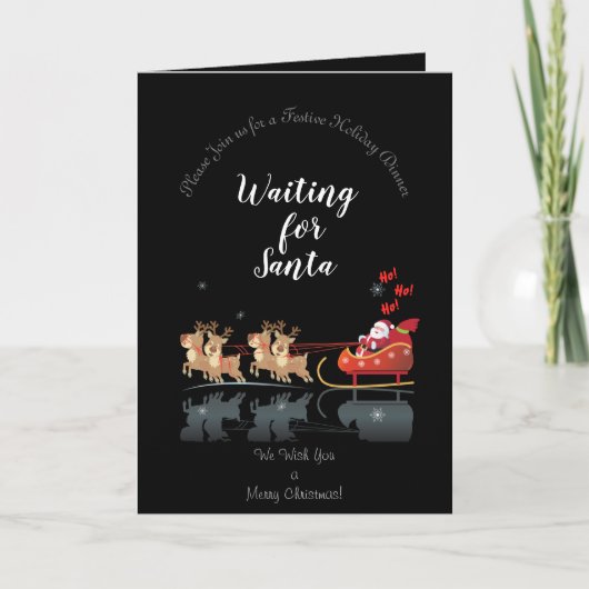 We wachten op Santa Ho! Ho! Ho! Winter Holiday (Voorkant)