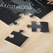 We wachten op Santa Ho! Ho! Ho! Winter Holiday Legpuzzel (Zijkant)