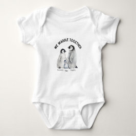 we waddle together - baby body romper