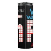 We Walk By Faith Not Sight Thermosbeker (Achterkant)