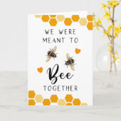 We waren bedoeld om samen Jubileum te worden Kaart (Gele Bloem)