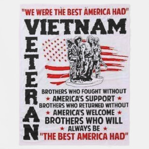 WE WAREN DE BESTE DIE AMERIKA HAD FLEECE DEKEN