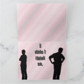 We waren een team vader kaart (Binnen)