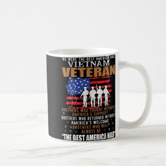 We waren het beste Amerika met Vietnam-veteranenbr Koffiemok (Rechts)