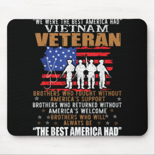 We waren het beste Amerika met Vietnam-veteranenbr Muismat