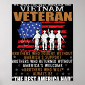 We waren het beste Amerika met Vietnam-veteranenbr Poster (Voorkant)