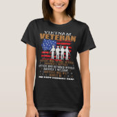 We waren het beste Amerika met Vietnam-veteranenbr T-shirt (Voorkant)