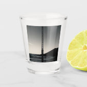 We waren hier geschoten glas (Voorkant)