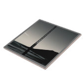 We waren hier grote keramische tegel tegeltje (Zijkant)