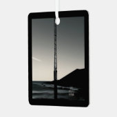 We waren hier met een ornament van metaal vierkant (Voorkant links)